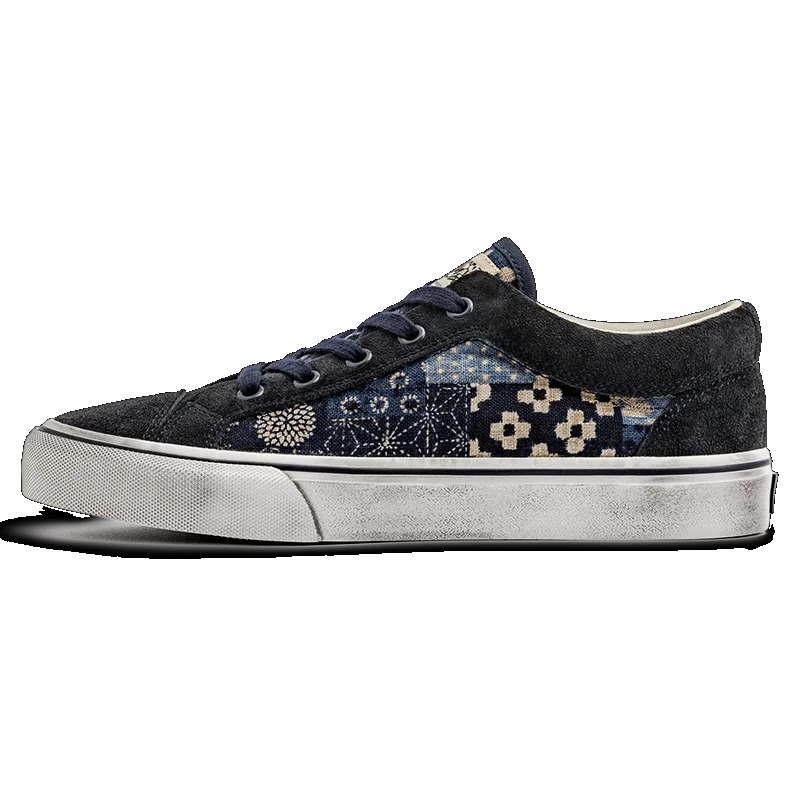 Men'S Shoes Japanese Brand - Ayakkabı Erkekler Japon Retro Baskı Kanvas