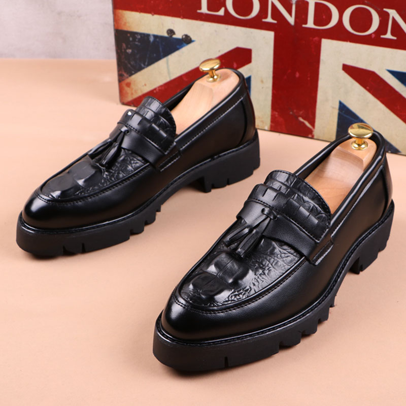 Men Shoes Prada - Kore tarzı erkekler rahat iş düğün