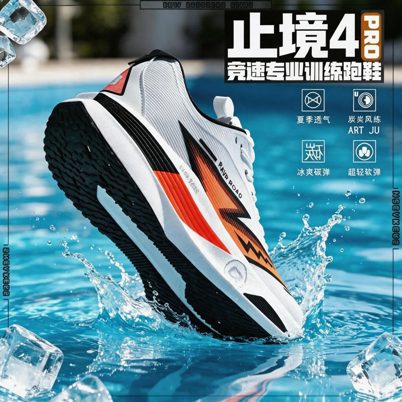 Men Shoes Running - Pro Maraton Koşu Ayakkabıları Dahili Karbon