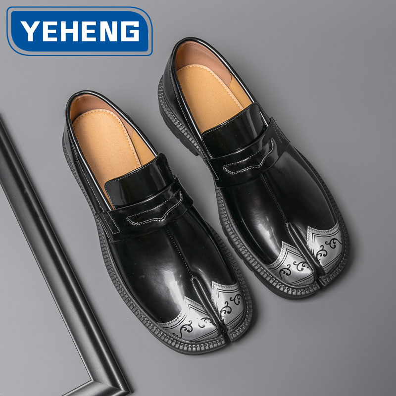 Men'S Shoes Japanese Brand - Yüksek Kaliteli Erkek Kalın Tabanlı Deri