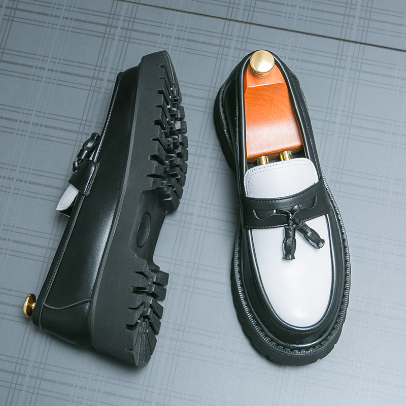 Men Shoes Prada - Moda Püsküllü Loafer'lar Erkekler Rahat Ayakkabılar