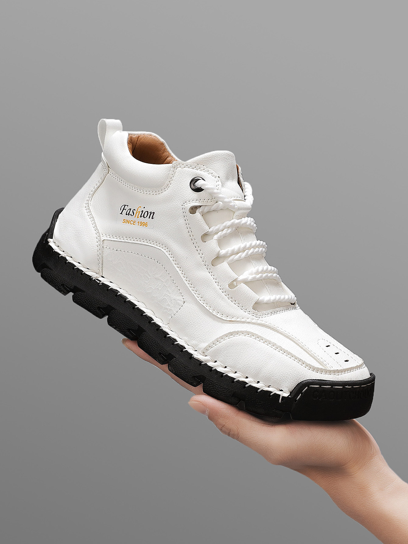 Men'S Shoes Hiking - Erkek El Yapımı Orta Boy Günlük