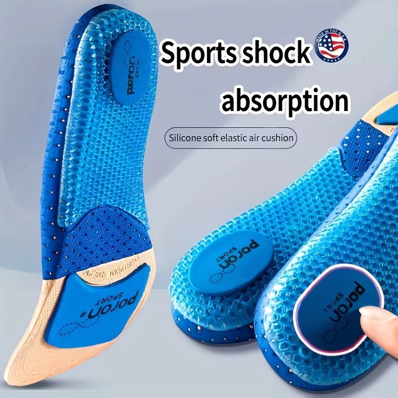 Men'S Shoes Basketball - 4 adet silikon basketbol spor tabanlıkları-şok