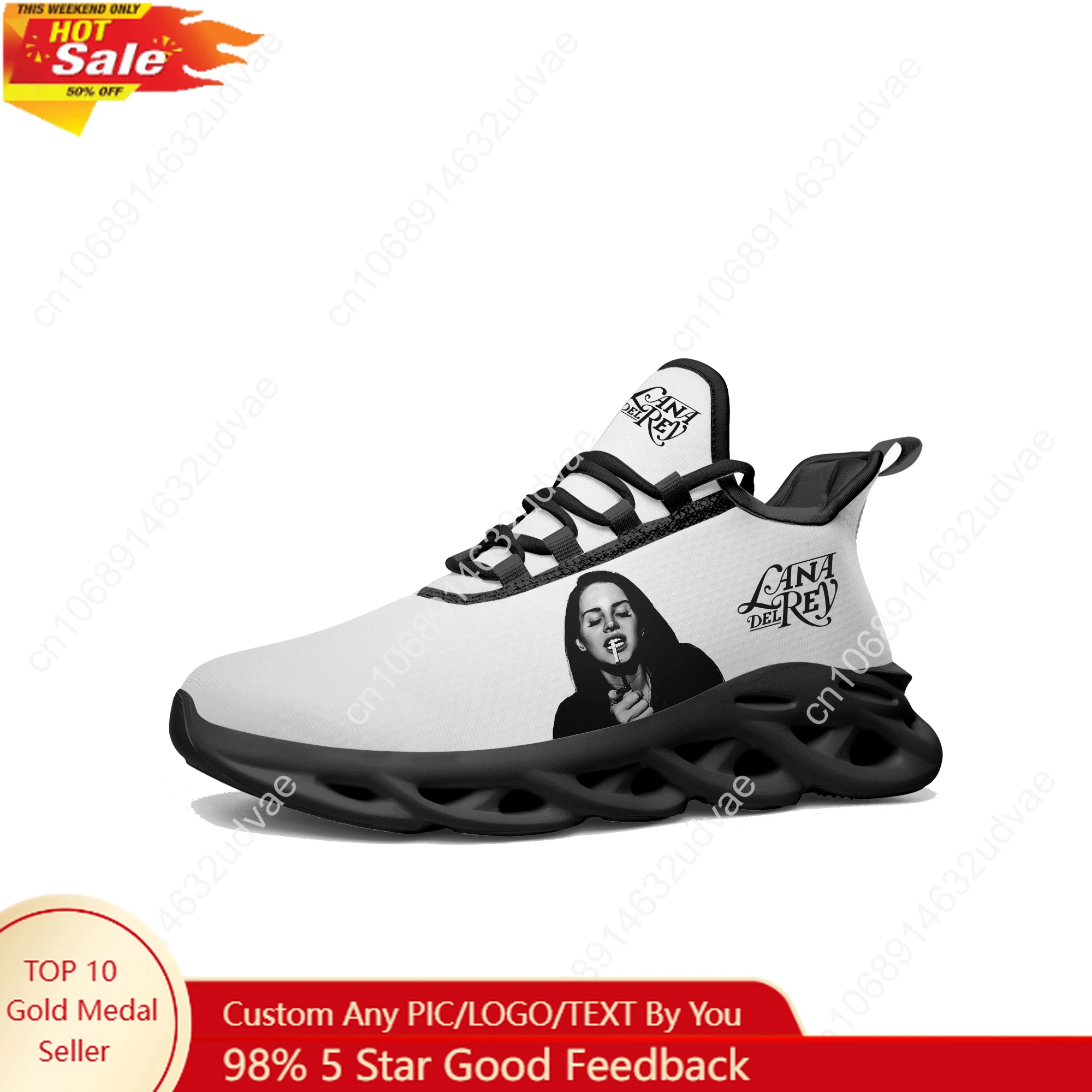 Men Shoes Running - Lana Del Rey Singer Spor Ayakkabıları