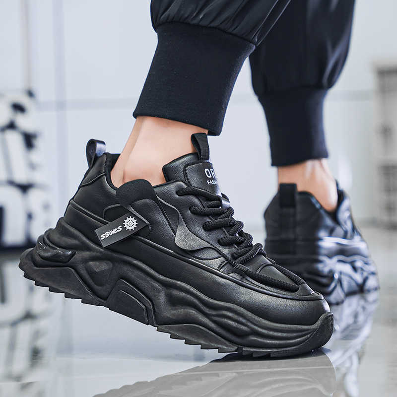 Siyah Platforme Tennis Man Spo - Men Shoes Runners incelemesi ve fiyatı