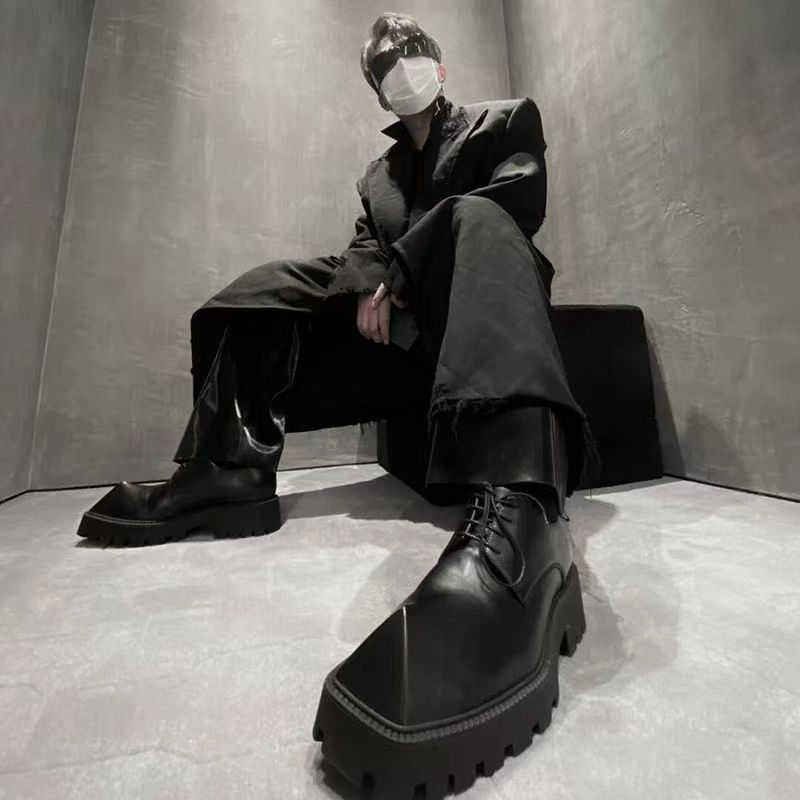 2025 erkek Büyük Kafa Deri Niş - Men Shoes Prada incelemesi ve fiyatı