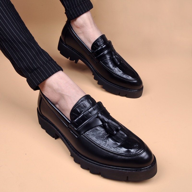 Kore tarzı erkekler rahat iş d - Men Shoes Prada incelemesi ve fiyatı