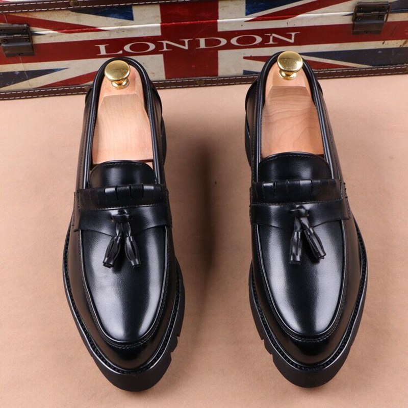 Kore tarzı erkek günlük iş düğ - Men Shoes Prada incelemesi ve fiyatı