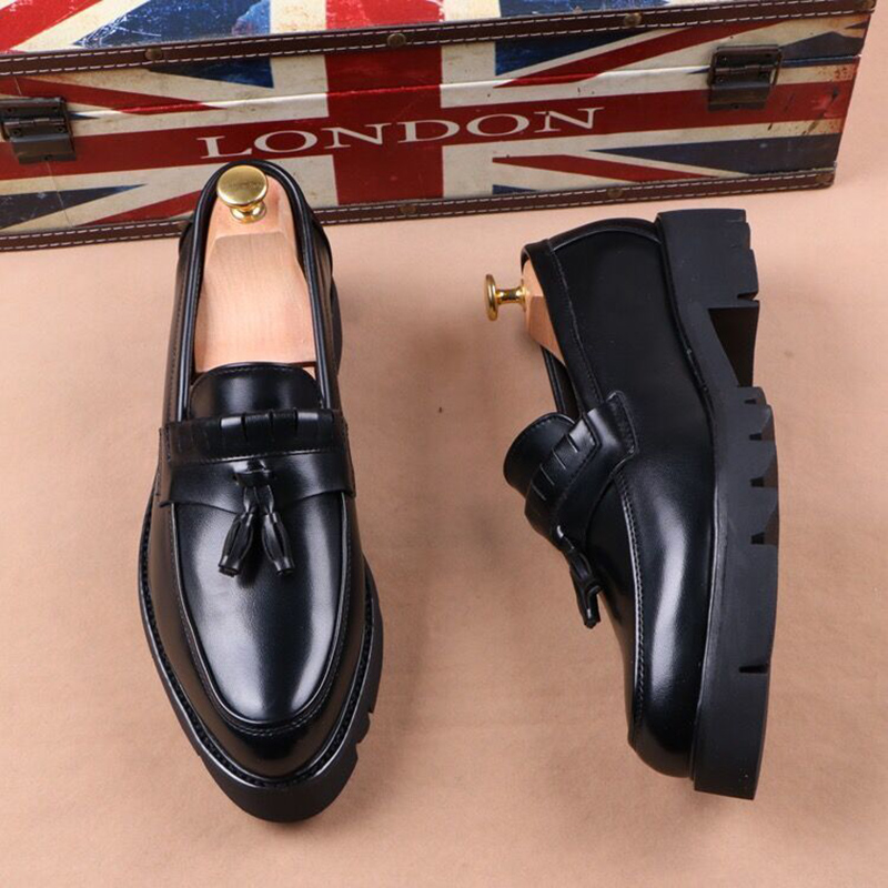Kore tarzı erkek günlük iş düğ - Men Shoes Prada incelemesi ve fiyatı