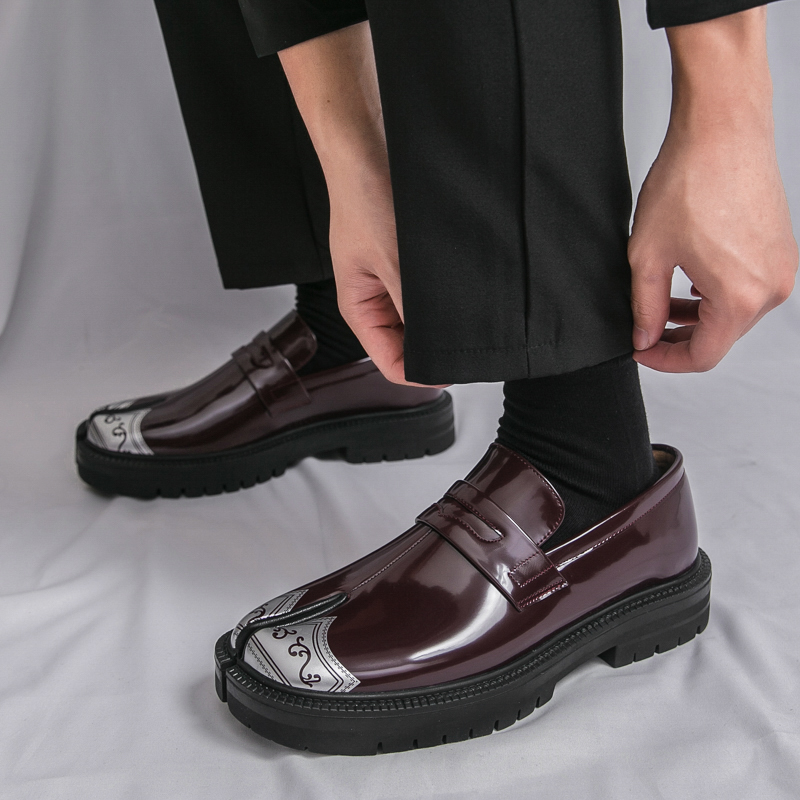 Moda Japon Tarzı Bölünmüş Buru - Men'S Shoes Japanese Brand incelemesi ve fiyatı